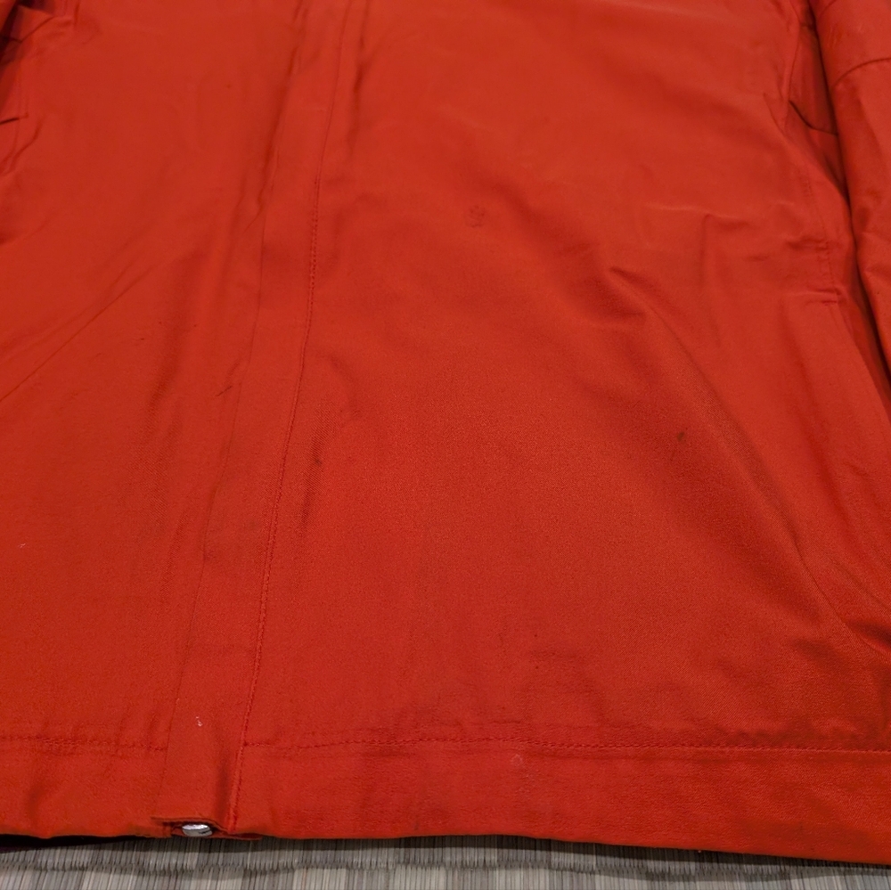 Rapha Softshell Cycling Jersey Jacket Orange Men'… - image 8